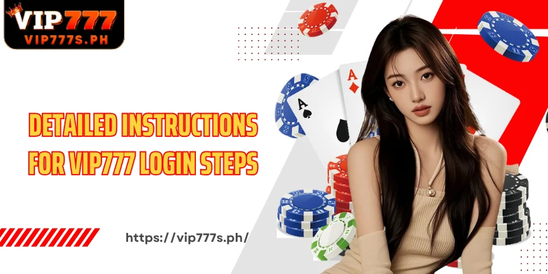 Detailed instructions for VIP777 login steps